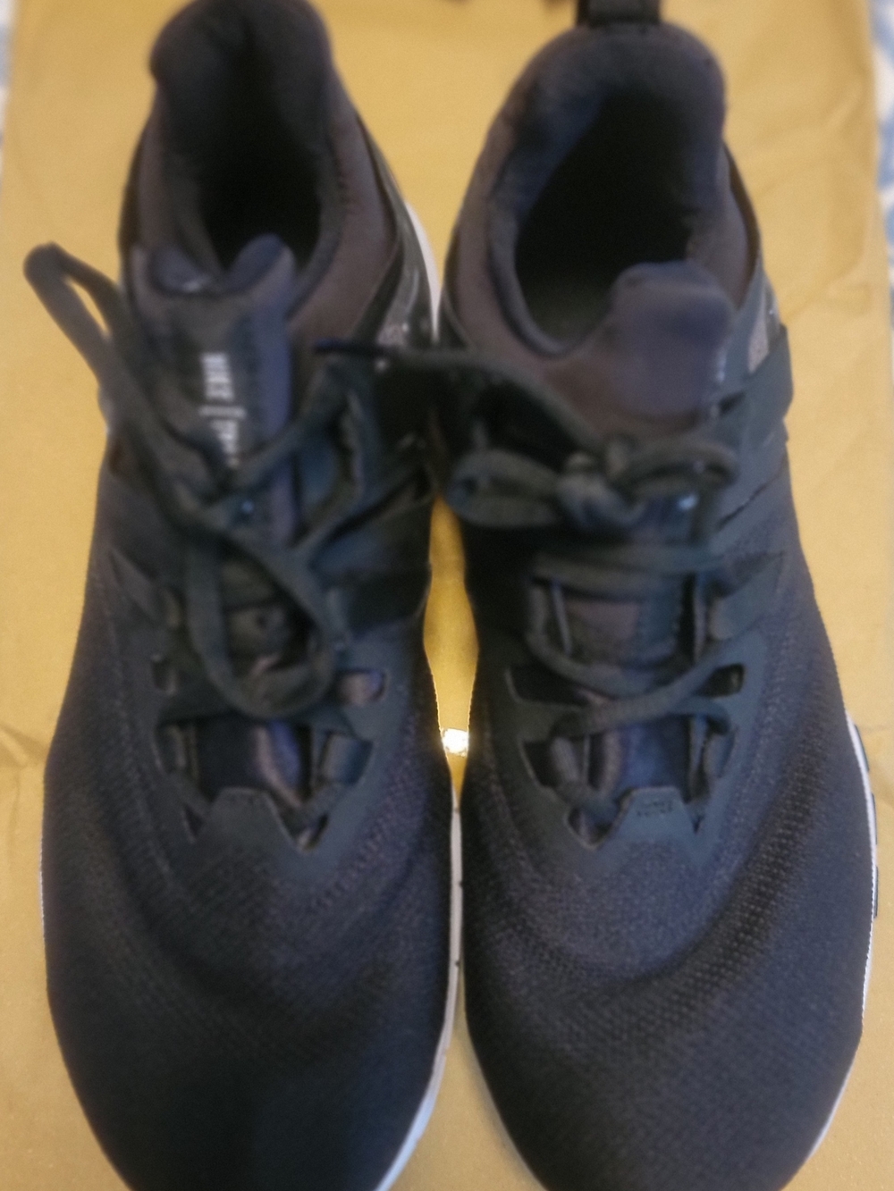 Nike Flexmethod TR Black White Cross Training Running Shoes BQ3063-001 Men's 10